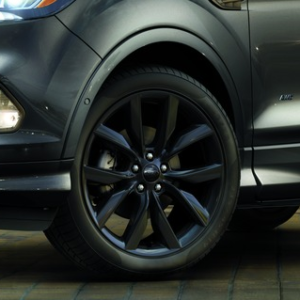 Disk iz lahke zlitine 19" 5 x 2 kraki, črn